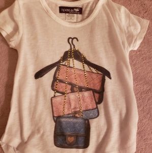 Girls Sparkle Pursd Blouse